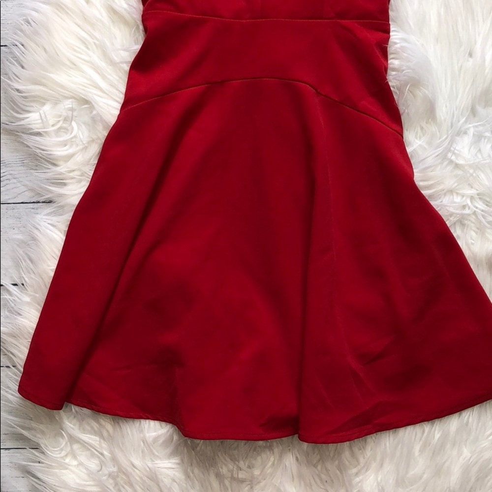 NWT NBD Revolve Red Ride or Die Mini Dress - Picture 5 of 7